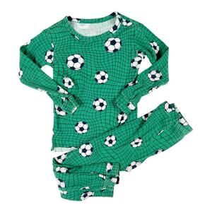 Gap Organically Grown Cotton Soccer Long Sleeve Pajamas size 5